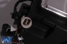 Faruri Full LED compatibil cu Ford Mustang V (2010-2014) cu Semnal Dinamic Secvential-image-6089490