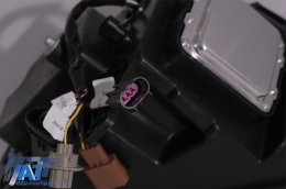 Faruri Full LED compatibil cu Ford Mustang V (2010-2014) cu Semnal Dinamic Secvential-image-6089491
