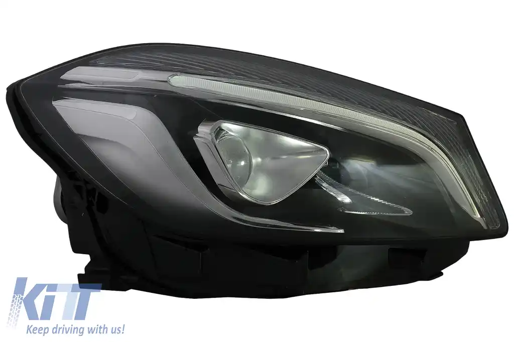 Faruri Full LED compatibil cu Mercedes A-Class W176 (2012-2018) doar pentru Halogen-image-6095004