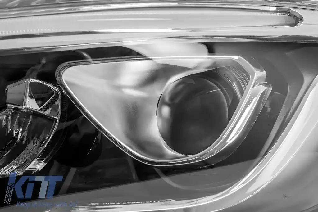 Faruri Full LED compatibil cu Mercedes A-Class W176 (2012-2018) doar pentru Xenon-image-6127014