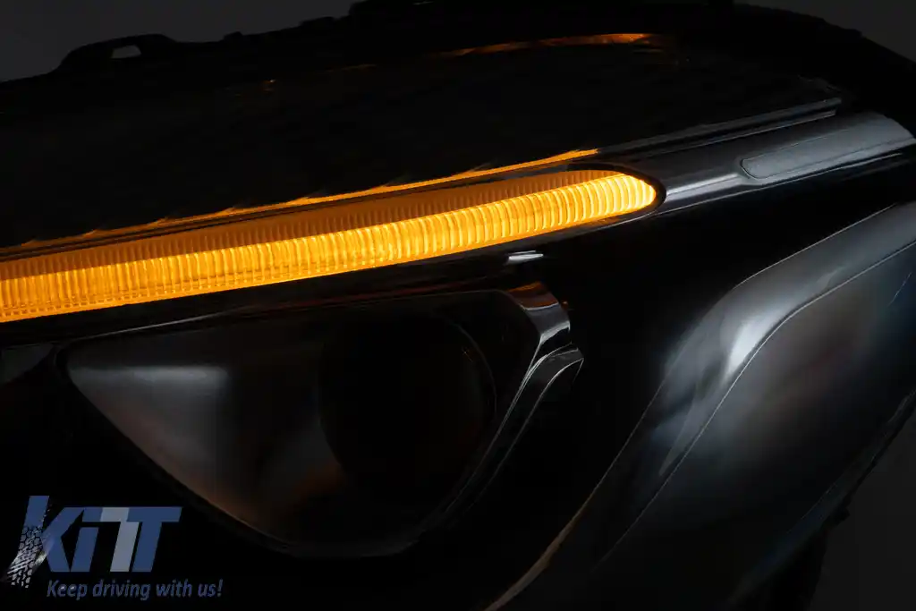 Faruri Full LED compatibil cu Mercedes A-Class W176 (2012-2018) doar pentru Xenon-image-6127016