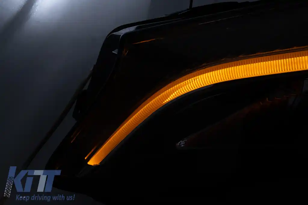 Faruri Full LED compatibil cu Mercedes A-Class W176 (2012-2018) doar pentru Xenon-image-6127017