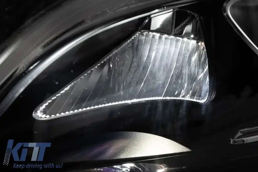 Faruri Full LED compatibil cu Mercedes A-Class W176 (2012-2018) doar pentru Xenon-image-6127018