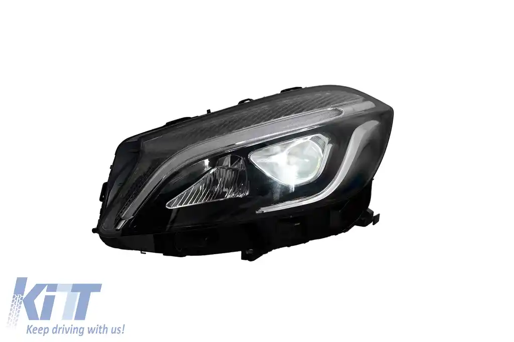 Faruri Full LED compatibil cu Mercedes A-Class W176 (2012-2018) doar pentru Xenon-image-6127024