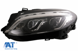Faruri Full LED compatibil cu Mercedes M-Class W166 (2012-2015) doar cu conversie la GLE-image-6085660