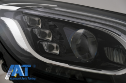 Faruri Full LED compatibil cu Mercedes S-Class W222 Maybach X222 (2013-2017) Facelift Design-image-6058779