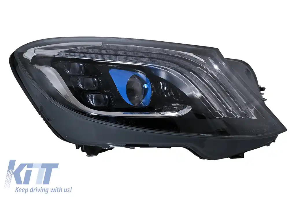 Faruri Full LED compatibil cu Mercedes S-Class W222 (2013-2017) Facelift Design Semnal Dinamic-image-6103733