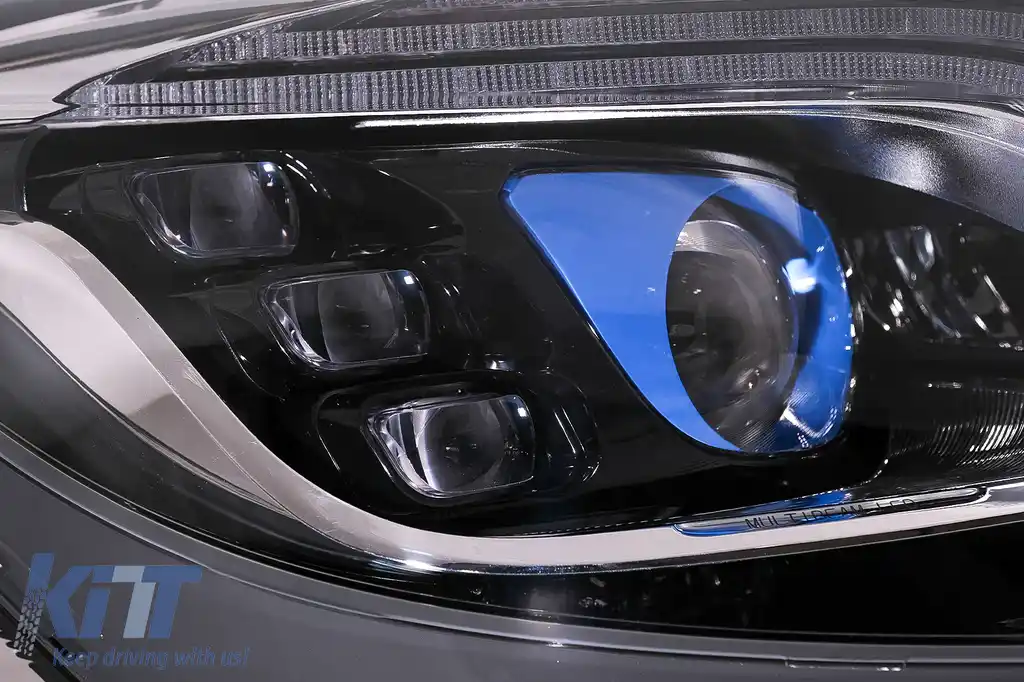 Faruri Full LED compatibil cu Mercedes S-Class W222 (2013-2017) Facelift Design Semnal Dinamic-image-6103735