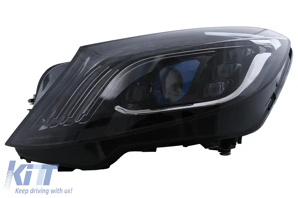 Faruri Full LED compatibil cu Mercedes S-Class W222 (2013-2017) Facelift Design Semnal Dinamic-image-6112802
