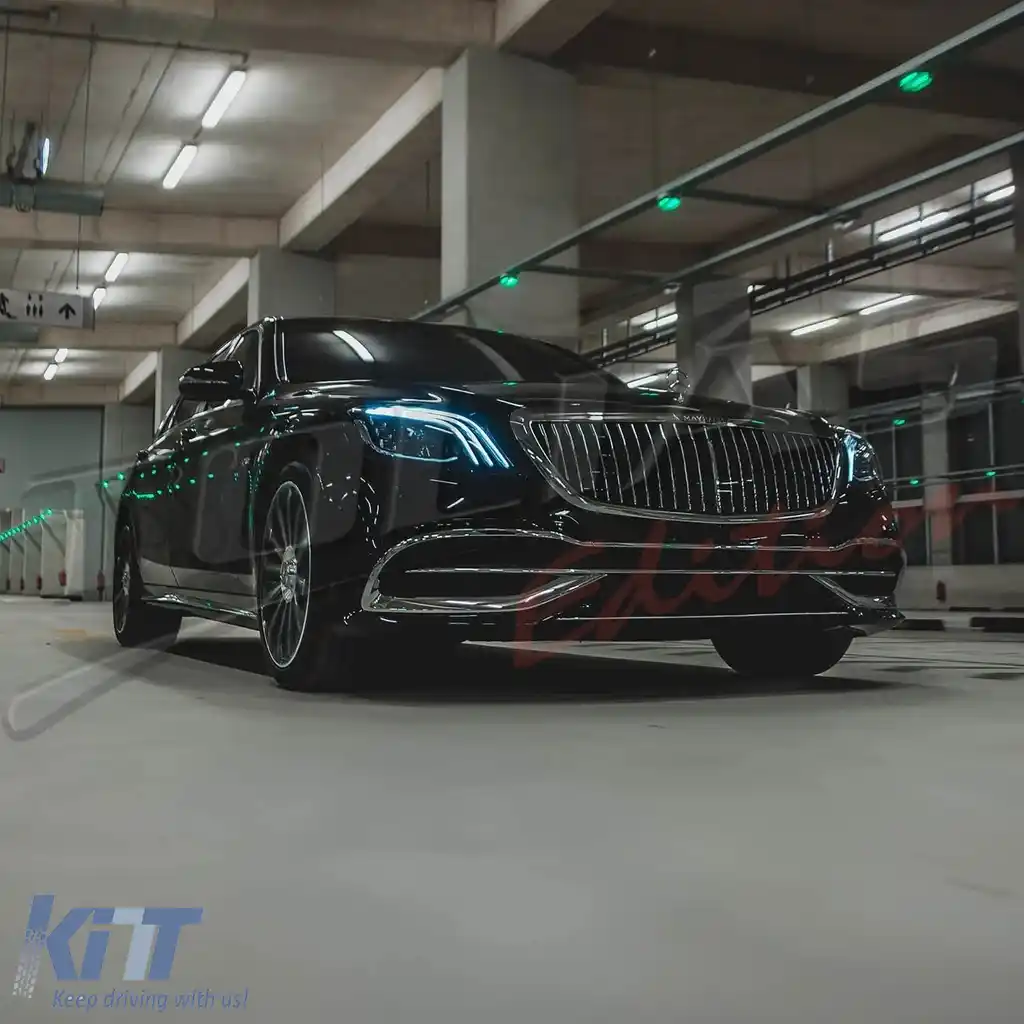 Faruri Full LED compatibil cu Mercedes S-Class W222 Maybach X222 (2013-2017) Facelift Design-image-6126942