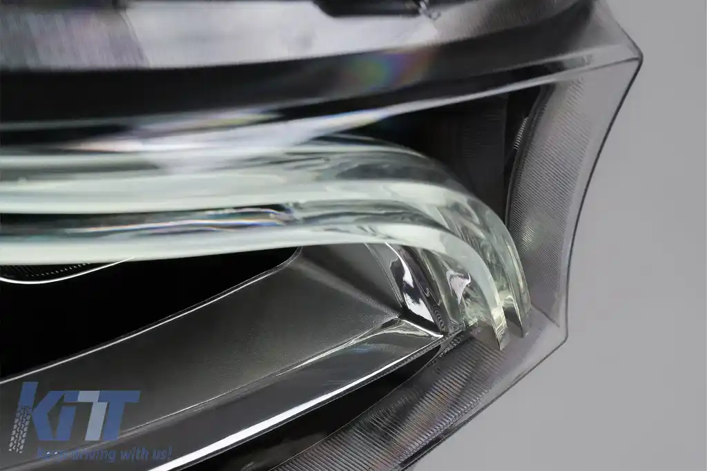 Faruri Full LED compatibil cu Mercedes Sprinter W907 Halogen (2019-2023) Negru-image-6211492