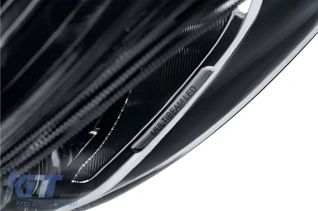 Faruri Full LED compatibil cu Mercedes V-Class Vito W447 (2014-2024) Negru Semnal Dinamic-image-6164813