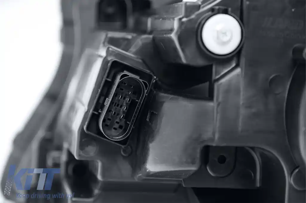 Faruri Full LED compatibil cu Mercedes V-Class Vito W447 (2014-2024) Negru Semnal Dinamic-image-6164817