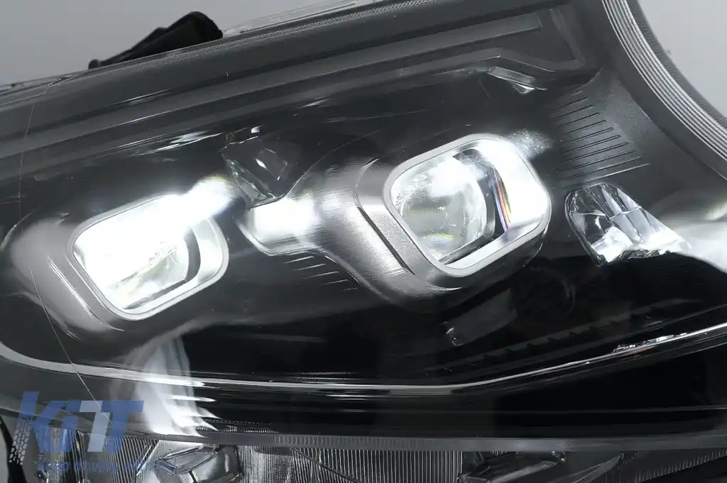 Faruri Full LED compatibil cu Mercedes V-Class W447 (2014-2023) Negru-image-6128120
