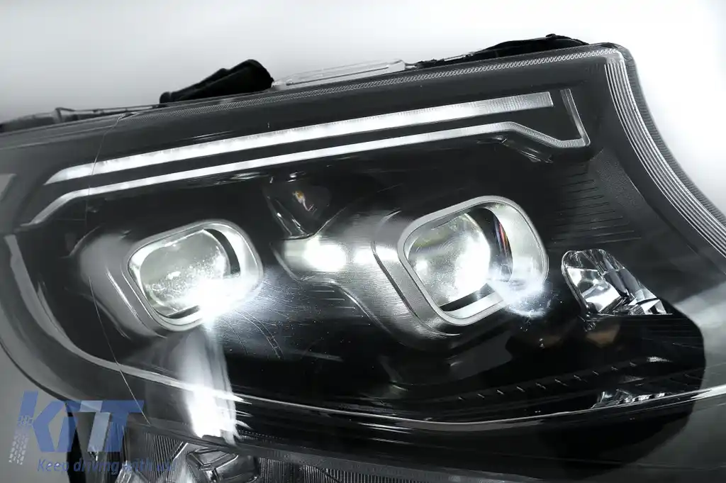 Faruri Full LED compatibil cu Mercedes V-Class W447 (2014-2023) Negru-image-6128123
