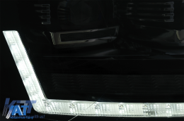 Faruri Full LED compatibil cu VW Transporter Caravelle Multivan T5 Facelift (2010-2015) cu Semnal Dinamic Secvential-image-6089358