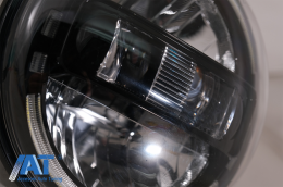 Faruri Full LED CREE Dublu Proiector compatibil cu Jeep Wrangler JK TJ LJ Land Rover Defender Mercedes W463-image-6043129