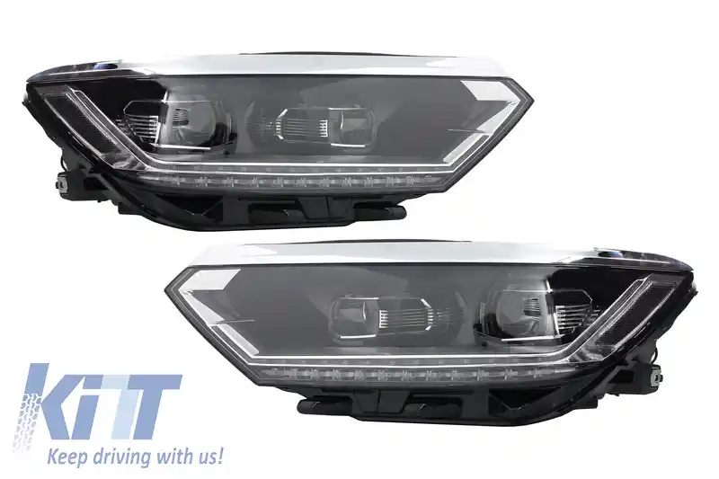 Faruri Full LED Dinamic compatibil cu VW Passat B8 3G (2014-2019) Matrix Look