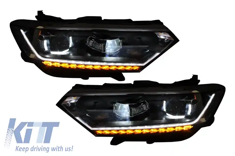 Faruri Full LED Dinamic compatibil cu VW Passat B8 3G (2014-2019) Matrix Look-image-6020608