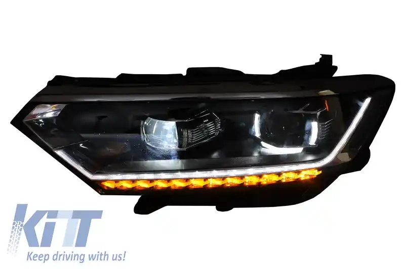 Faruri Full LED Dinamic compatibil cu VW Passat B8 3G (2014-2019) Matrix Look-image-6020609