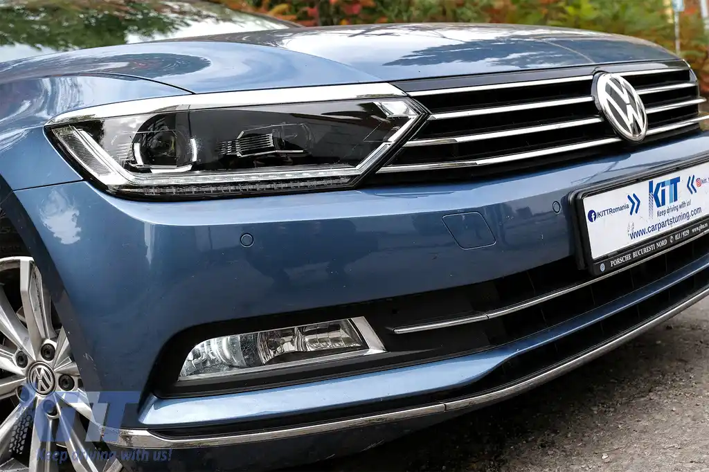Faruri Full LED Dinamic compatibil cu VW Passat B8 3G (2014-2019) Matrix Look-image-6074332
