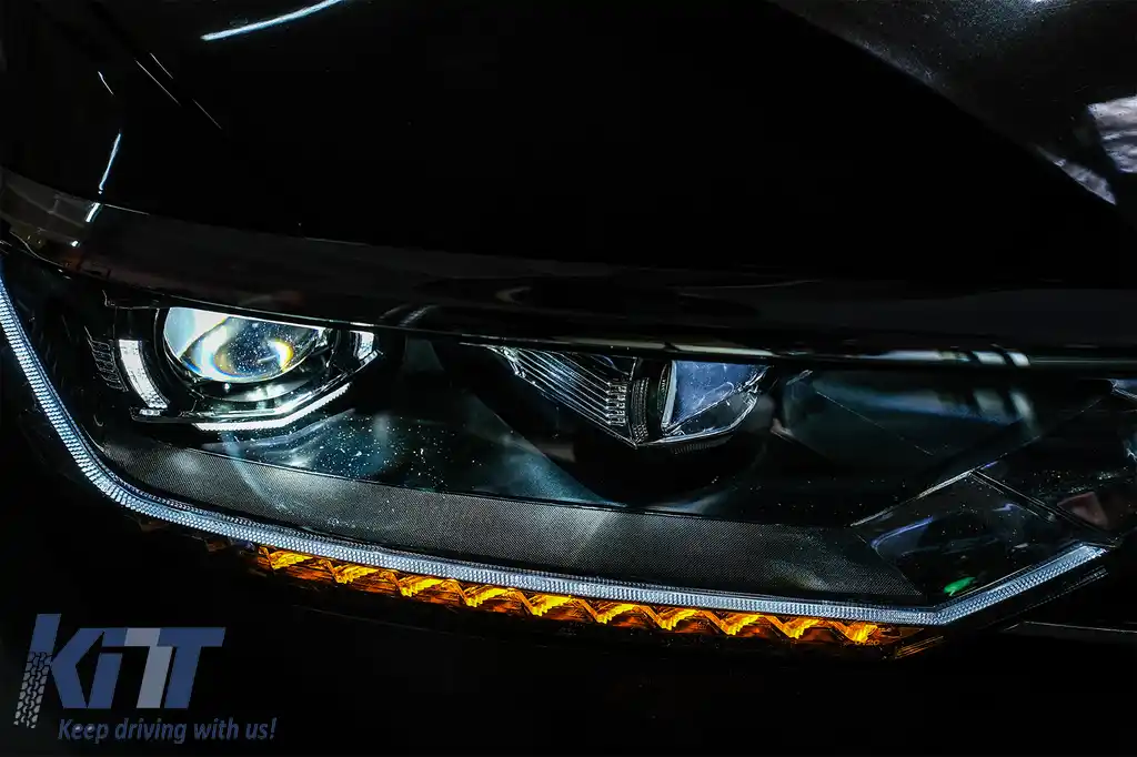 Faruri Full LED Dinamic compatibil cu VW Passat B8 3G (2014-2019) Matrix Look-image-6079124