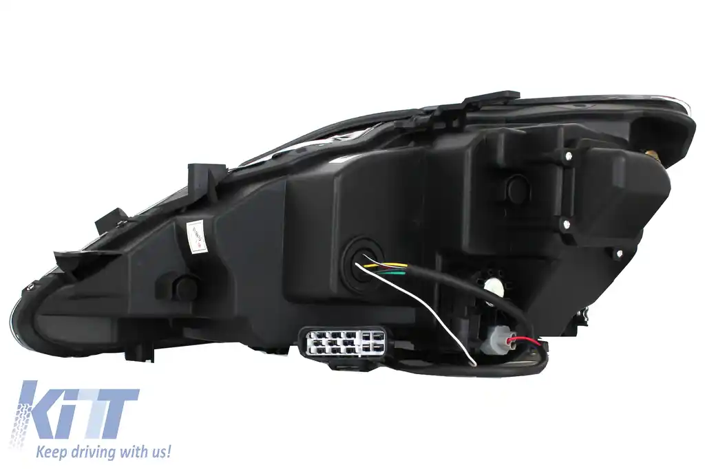 Faruri Full LED Semnal Dinamic compatibil cu LEXUS XE20 (2006-2013) Negru-image-6047684