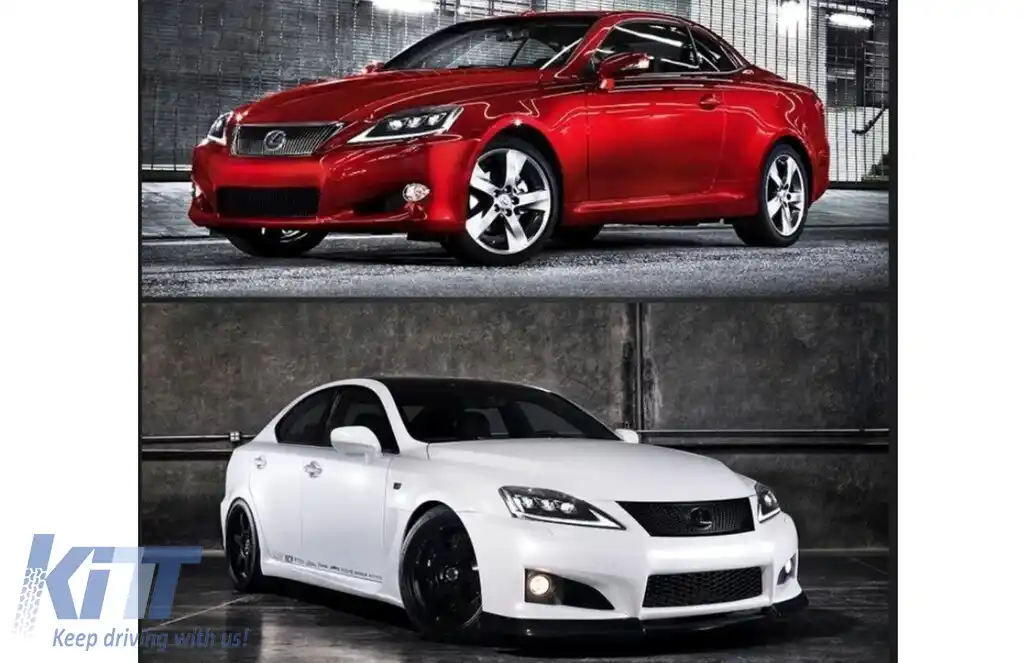 Faruri Full LED Semnal Dinamic compatibil cu LEXUS XE20 (2006-2013) Negru-image-6128983