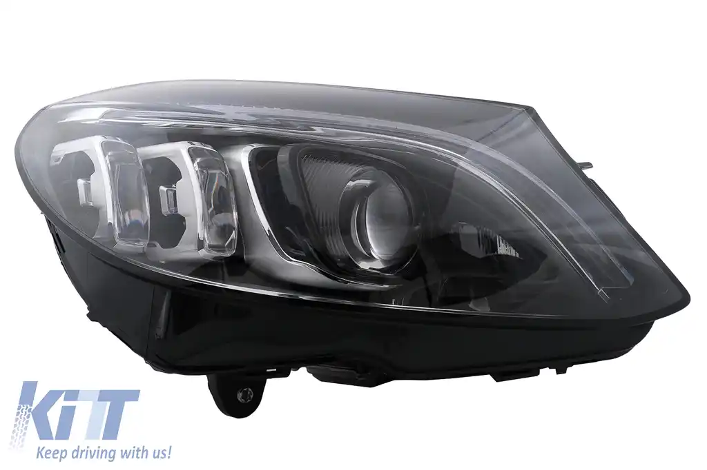 Faruri Full Multibeam LED compatibil cu Mercedes C-Class W205 S205 (2014-2018) LHD-image-6075568