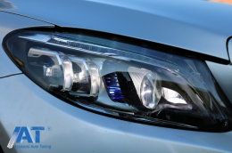 Faruri Full Multibeam LED compatibil cu Mercedes C-Class W205 S205 (2014-2018) LHD-image-6076839
