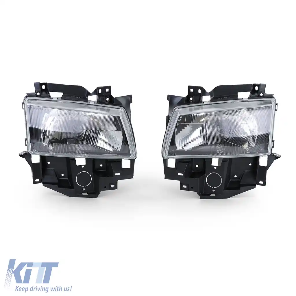Faruri Fumuri Negre Pachet pentru VW Bus T4 Caravelle Multivan 96-03-image-6196282