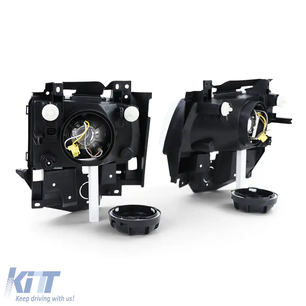 Faruri Fumuri Negre Pachet pentru VW Bus T4 Caravelle Multivan 96-03-image-6196283