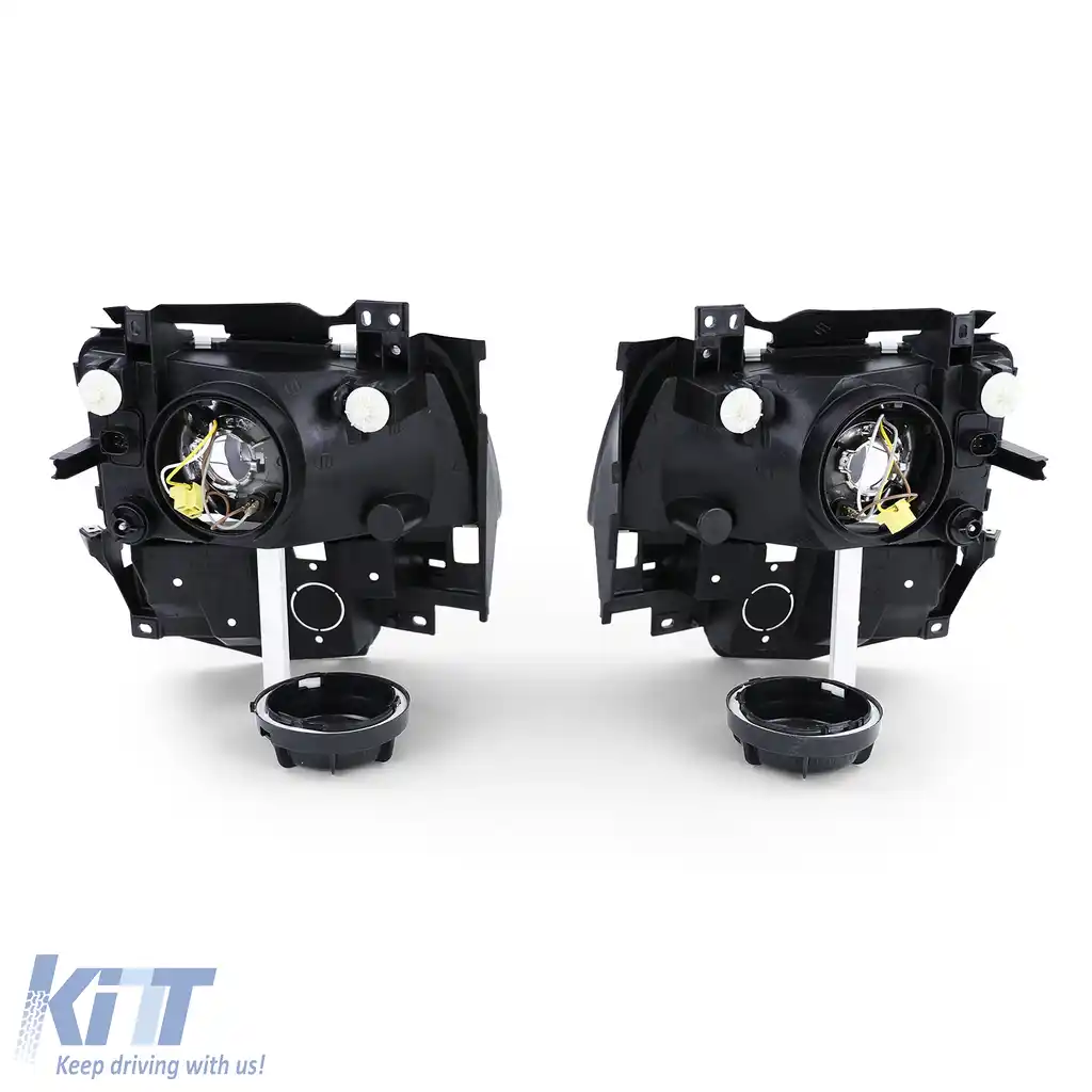 Faruri Fumuri Negre Pachet pentru VW Bus T4 Caravelle Multivan 96-03-image-6196284