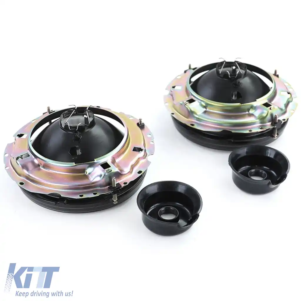 Faruri Fumuri Negre Ribbed potrivite pentru VW T3 79-92 + LT 75-85-image-6296769