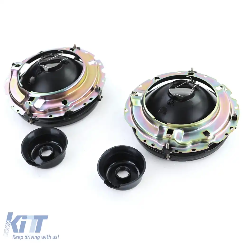 Faruri Fumuri Negre Ribbed potrivite pentru VW T3 79-92 + LT 75-85-image-6296770