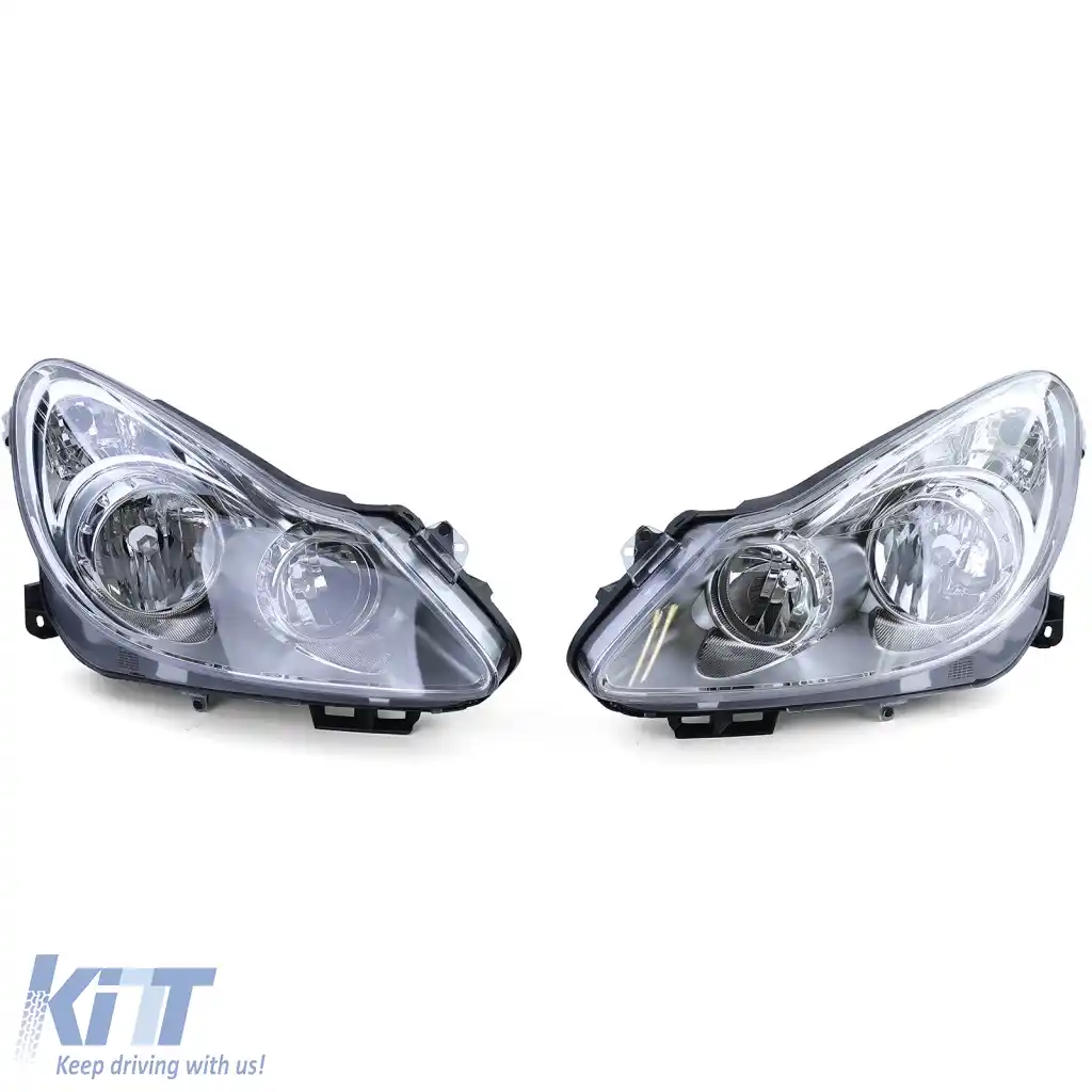 Faruri H1 H7 Pachet Stanga Dreapta potrivit pentru Opel Corsa D 06-11-image-6278480