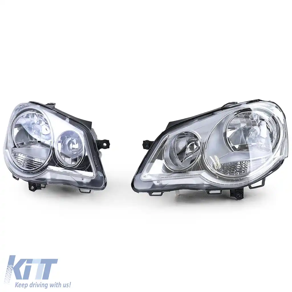image-64-Faruri H7 H1 cu motor LWR dreapta stânga, potrivite pentru VW Polo 9N3 2005-2009
