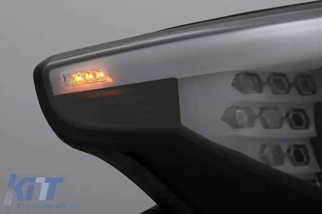 Faruri LED Angel Eyes compatibil cu BMW Seria 5 E60 E61 (2003-2007) LCI Design Negru-image-6101019