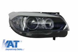 Faruri LED Angel Eyes compatibil cu BMW X1 E84 (2009-2012) Xenon Look-image-6034224