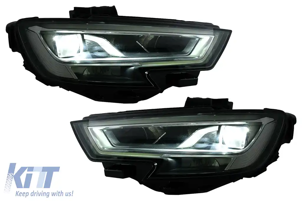 Faruri LED compatibil cu Audi A3 8V Facelift (2016-2019) Upgrade pentru HID / Xenon