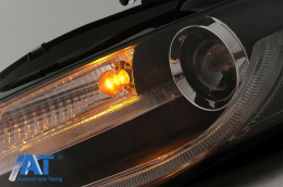 Faruri LED compatibil cu Audi A4 B8 8K (2008-2011) Facelift Light Bar Design Lumina De Zi LED DRL-image-6074786