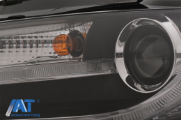 Faruri LED compatibil cu Audi A4 B8 8K (2008-2011) Facelift Light Bar Design Lumina De Zi LED DRL-image-6074789