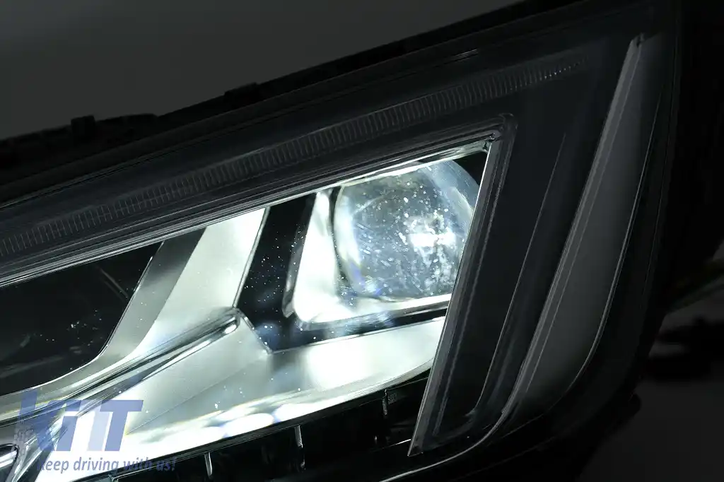 Faruri LED compatibil cu Audi A4 B9 8W (2016-2018) conversie de la Xenon la LED-image-6103263