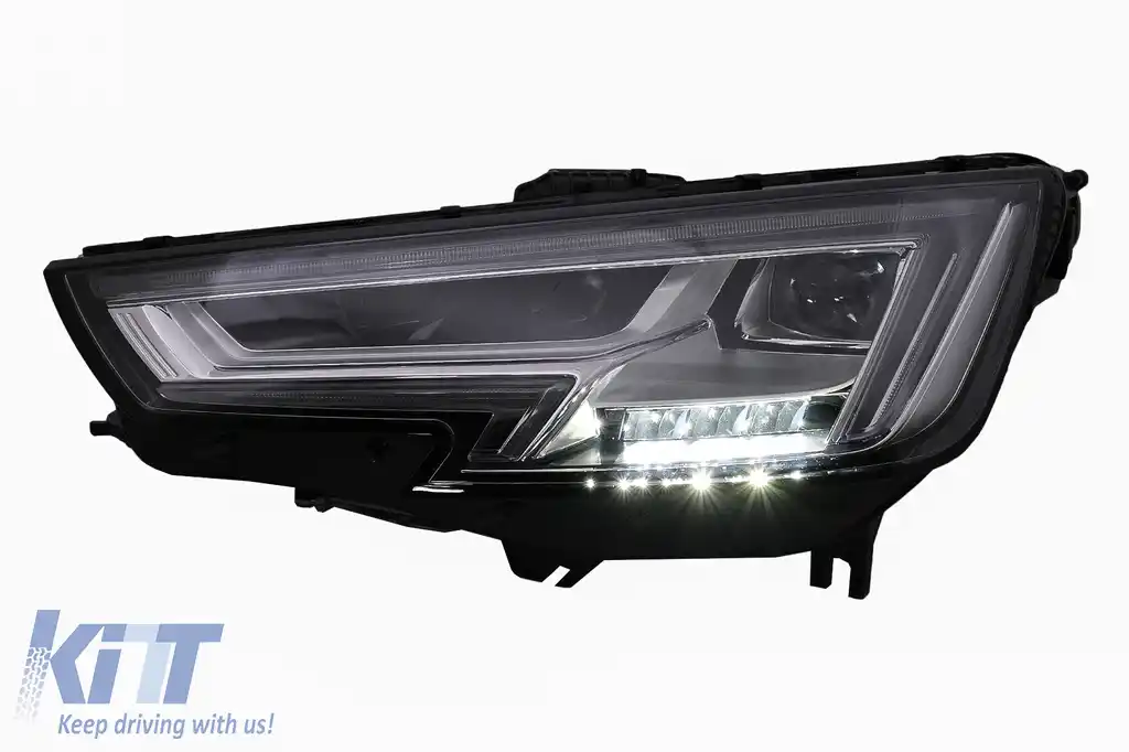 Faruri LED compatibil cu Audi A4 B9 8W (2016-2018) conversie de la Xenon la LED-image-6103264