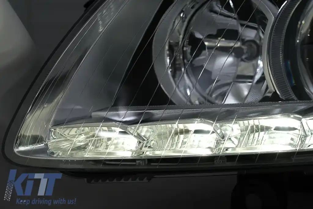 Faruri LED compatibil cu Audi A6 4F C6 (2008-2011) Conversie pentru Xenon la Facelift Design-image-6103541