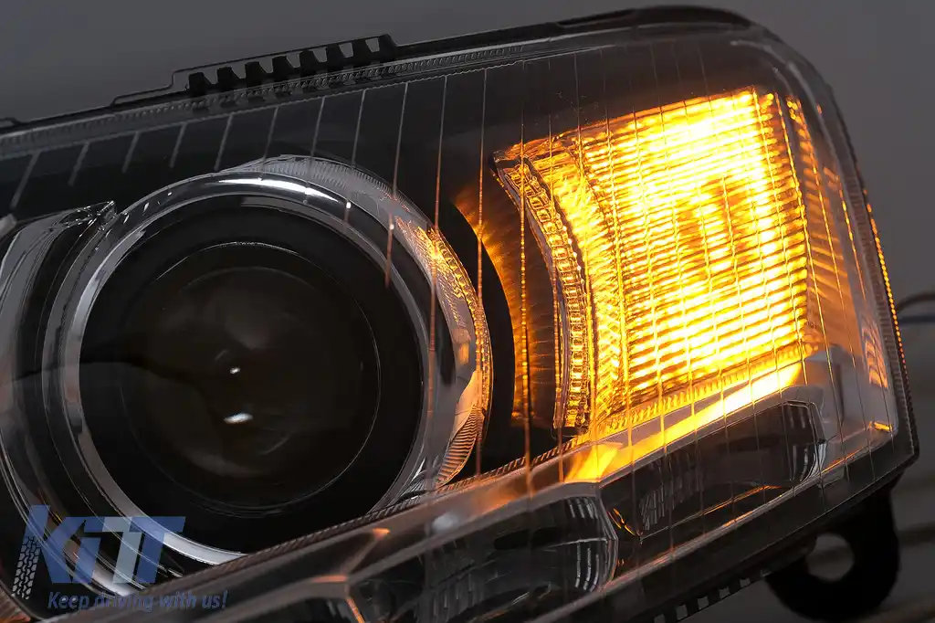 Faruri LED compatibil cu Audi A6 4F C6 (2008-2011) Conversie pentru Xenon la Facelift Design-image-6103543