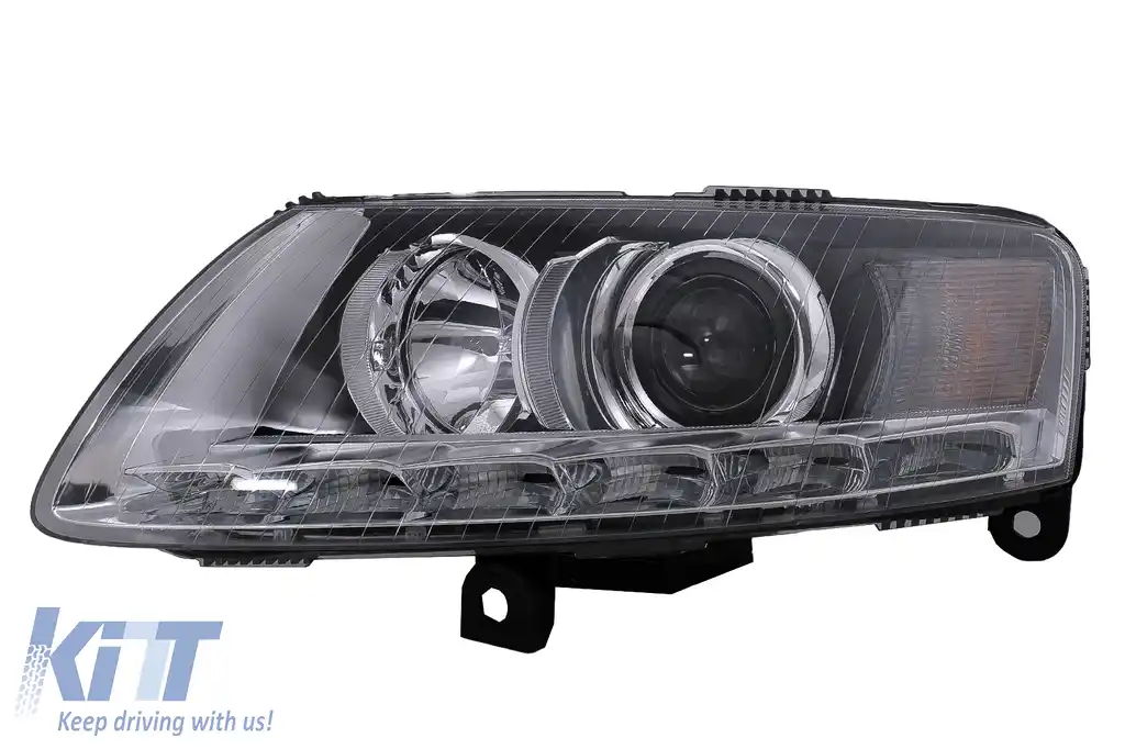 Faruri LED compatibil cu Audi A6 4F C6 (2008-2011) Conversie pentru Xenon la Facelift Design-image-6103547
