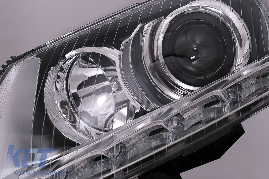 Faruri LED compatibil cu Audi A6 4F C6 (2008-2011) Conversie pentru Xenon la Facelift Design-image-6103548
