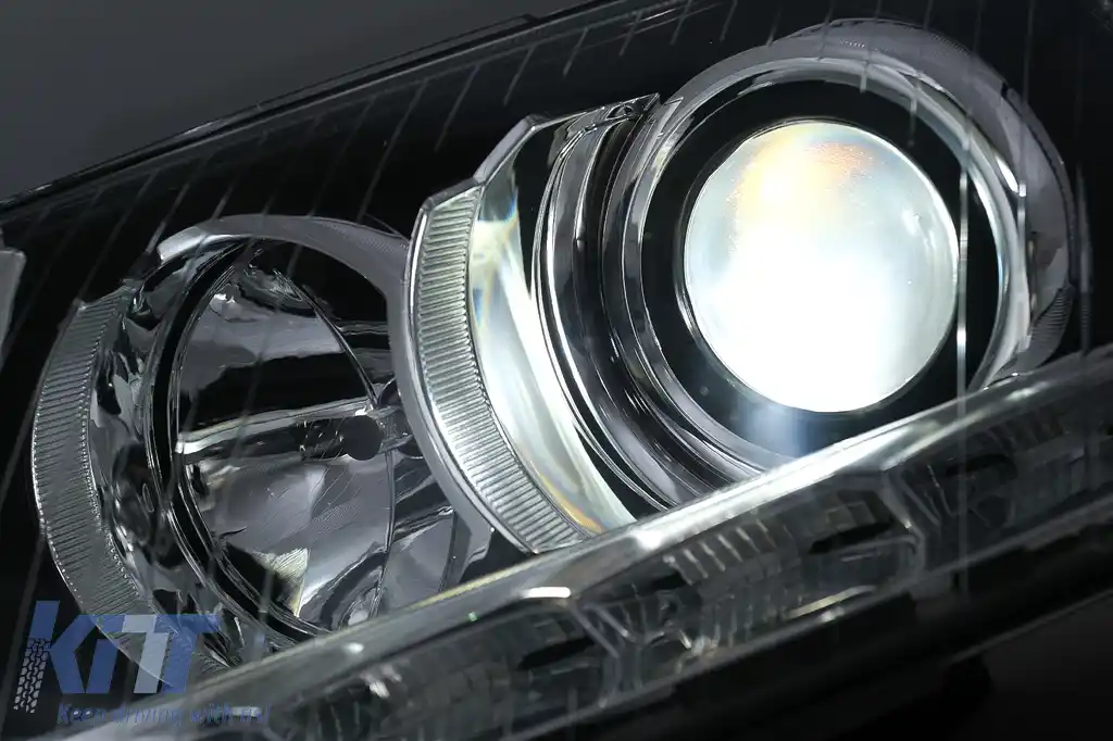 Faruri LED compatibil cu Audi A6 4F C6 (2008-2011) Conversie pentru Xenon la Facelift Design-image-6103550