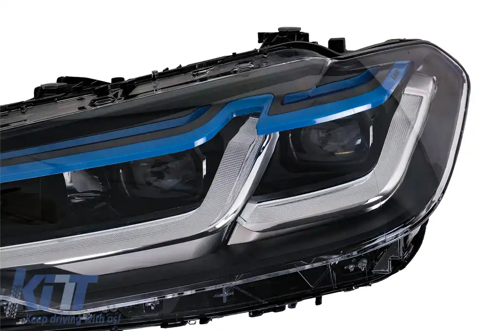 Faruri LED compatibil cu BMW Seria 5 G30 G31 Sedan Touring (2017-2019) LCI Design-image-6211497